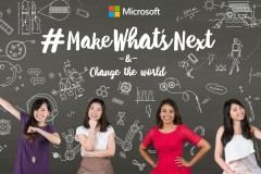 Microsoft triển khai dự án MakeWhatsNext nhằm tôn vinh Ngày Quốc tế Phụ nữ