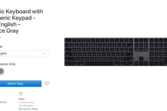 Apple đã chính thức mở bán phụ kiện màu đen độc lập cho Mac