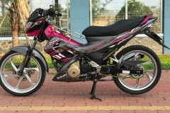 Raider 150r độ full kiểng với nhiều món đồ chơi quen thuộc