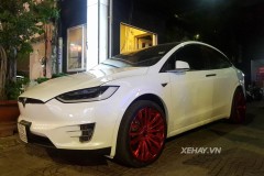 Bắt mặt với "hàng hiếm" Tesla Model X P90D trên phố