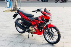 Satria F150 độ đẹp 'ngất ngây' với loạt đồ chơi kiểng của biker Bình Dương