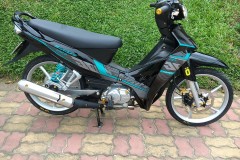 Sirius 110 độ xinh sắc với tông màu sắc trang nhã