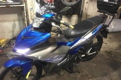 Cách độ bình xăng lên đến 7 lít dành cho Exciter 150 của biker nước bạn