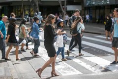 California đã phát lệnh cấm sử dụng điện thoại khi đi qua đường