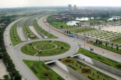 Hà Nội: Phân làn, tổ chức giao thông khu vực Đại lộ Thăng Long
