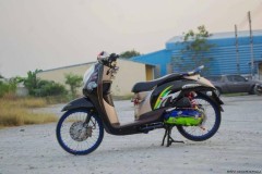 Honda Scoopy độ đầy sang trọng và thu hút người xem