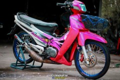 Honda Smile 110 độ thức tỉnh cộng đồng xebiz của biker Thailand