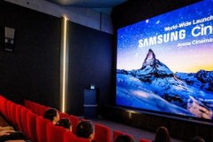 Samsung đưa màn hình LED 3D vào rạp chiếu phim tại Thụy Sỹ thay máy chiếu