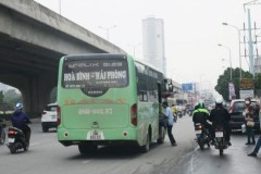 Nghiêm cấm mọi hành vi can thiệp quá trình kiểm tra, xử lý các phương tiện vận tải vi phạm