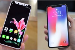 Những smartphone có thiết kế bắt chước lại iPhone X đang được ưa chuộng tại Trung Quốc