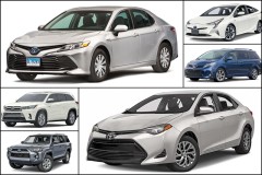 6 mẫu xe của Toyota có mặt trong bảng xếp hạng 10 xe bền nhất sau 320.000 km tại Mỹ
