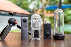 Bộ phụ kiện cho Ricoh Theta V có những điểm gì thú vị?