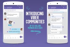 Viber giới thiệu dịch vụ chat nhóm Viber Communities với số lượng thành viên lên tới 1 tỷ người