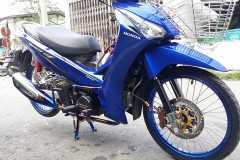 Wave 125 độ nhiều màu sắc của Biker Thái Lan