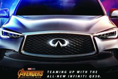 Infiniti QX50 2019 được tiết lộ trong video giới thiệu phần tiếp theo của bom tấn Avengers