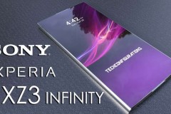 Lộ diện hình ảnh phác thảo Sony Xperia XZ3 INFINITY tuyệt đẹp