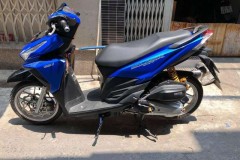 Click 125 độ cực đẹp cùng dàn đồ chơi hài hòa.