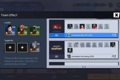 Danh sách tất cả các cách ghép đội hình sở hữu 5 loại Effect trong DC Unchained