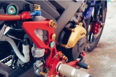 Exciter 150 độ cực chất với option đồ chơi Racing boy của biker nước bạn