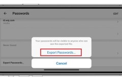 Google chính thức cho phép xuất mật khẩu đã lưu trên iOS