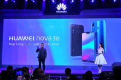 Huawei chính thức ra mắt Nova 3e ở Việt Nam: tai thỏ, camera kép, giá 6,9 triệu