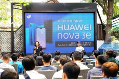 Huawei tổ chức buổi offline Nova 3e tại TP. HCM