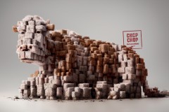 Lát cắt hoàn hảo trong print-ads sáng tạo mới của Ammeloo Chef