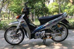 Sirius 110 độ côn tay và hai trợ lực nhìn khá ngầu