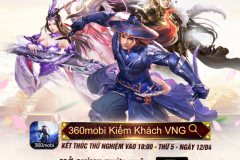 360mobi Kiếm Khách chính thức ra mắt sáng 13/04