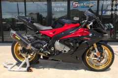 BMW S1000RR độ cá tính bên phụ kiện bodykit Carbon fiber