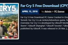 Far Cry 5 bị crack – Denuvo ngày càng thất thủ