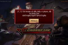 Hàng loạt game thủ CF Legends bị khóa nick vì lỗi nạp gem