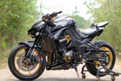 Kawasaki Z1000 độ  đẹp mắt với nhiều phụ khiện đồ chơi được gắn thêm