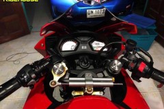 Ngắm nhìn Honda CBR650F đẹp mỹ mãn qua phụ tùng hàng hiệu