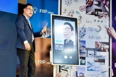 Samsung ra mắt bảng flipchart điện tử - Samsung Flip WM55H
