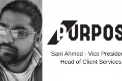 The Purpose Group bổ nhiệm ông Sani Ahmed trở thành Phó chủ tịch – Giám đốc khách hàng cấp cao