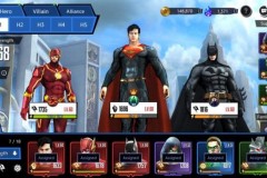 Top siêu anh hùng được game thủ sử dụng nhiều nhất trong phiên bản đầu tiên của DC Unchained