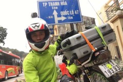 2 năm ấp ủ ước mơ, chàng trai Nam Định hoàn thành chuyến xuyên Việt sau 50 ngày