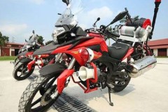 Cảnh sát PCCC được trang bị mô tô chữa cháy hiện đại
