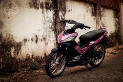 Exciter 135 độ cứng cáp với dàn chân Raider nổi bật