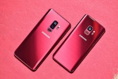 Galaxy S9 & S9 Plus đỏ rượu vang tiếp tục xuất hiện thực tế