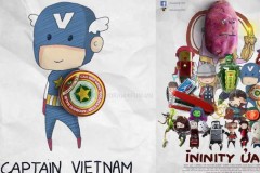 Sẽ như thế nào nếu như các siêu anh hùng Marvel đến từ Việt Nam?