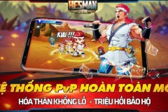 Hesman Legend – Game mobile chuyển thể từ truyện tranh Dũng Sĩ Hesman sẽ ra mắt vào đầu tháng 6