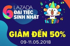 “Hội hàng xóm” website thương mại điện tử tưng bừng chúc mừng sinh nhật Lazada