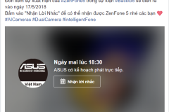 Cách xem livestream sự kiện ra mắt Asus ZenFone 5 trực tiếp từ hãng