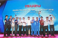 Isuzu tổ chức hội thi Tay nghề kỹ thuật viên Isuzu lần thứ 15