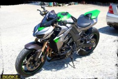 Kawasaki Z1000 bản độ với nhiều sự thay đổi nổi bật