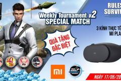 Rinh kính thực tế ảo Mi Play 2 khi thi đấu ROS Mobile Weekly Tournament