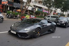 Bắt gặp Lamborghini Huracan đầu tiên về Việt Nam trên phố