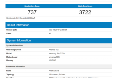 Samsung Galaxy J7 2018 lộ điểm hiệu năng và thông số cấu hình trên Geekbench